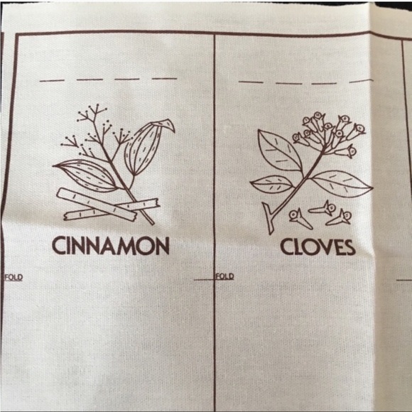 THE CREATIVE CIRCLE Stitchery Kit Kitchen Spice Sacks - Picture 7 of 9